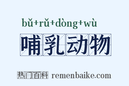 哺乳动物是什么意思的图片